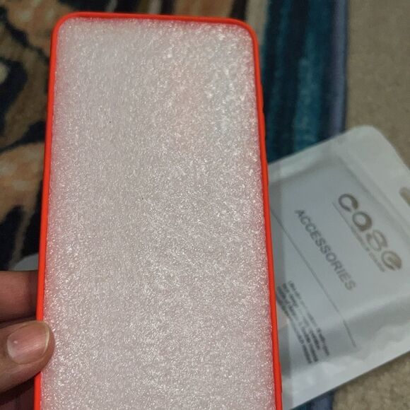 Oak Samsung Galaxy S23 Plus case, neon orange color - Picture 10 of 11